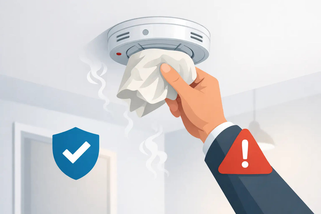 Is Covering a Smoke Detector Illegal?