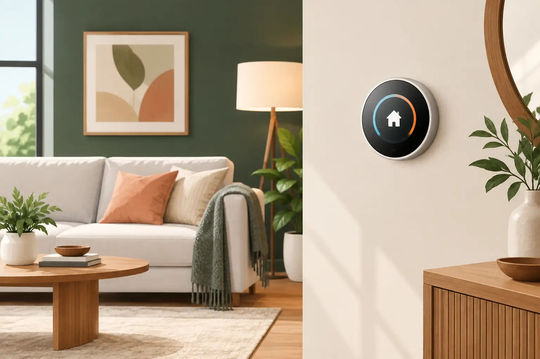 A Thermostat Makeover That Completes the Room