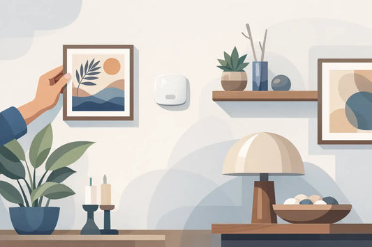 How to Decorate Around Wall Sensors Safely
