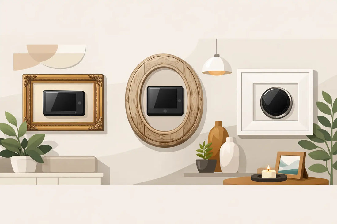 Decorative Photo Frame Thermostat Cover Ideas