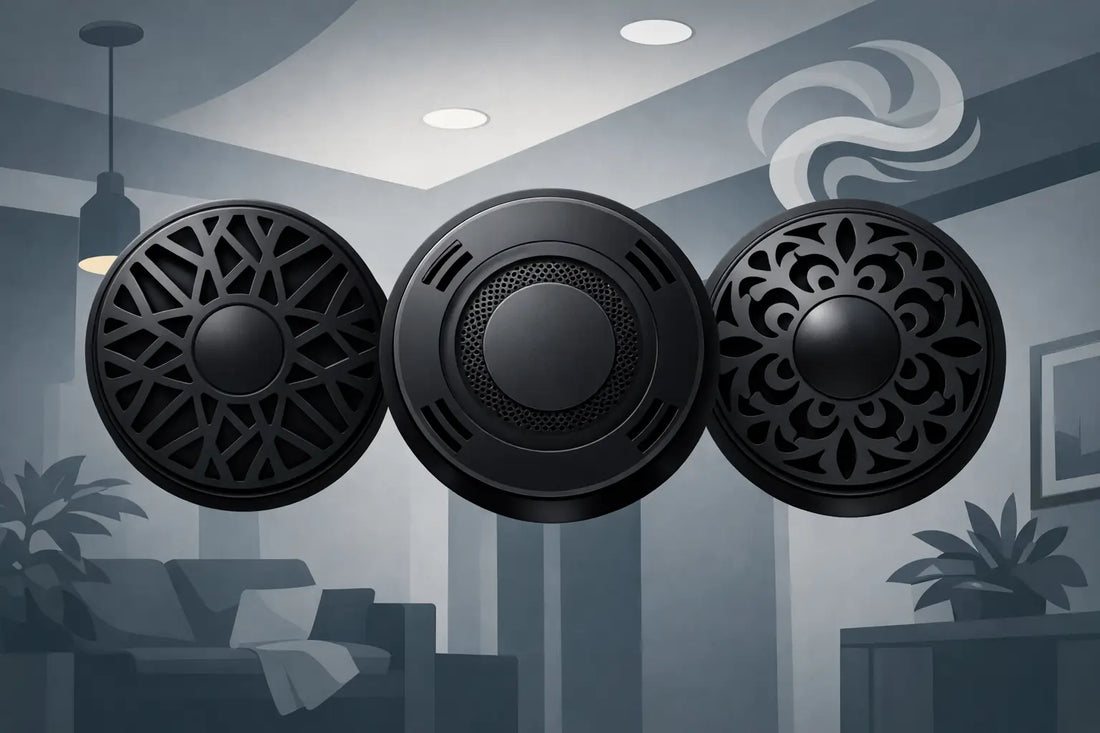 Black Decorative Smoke Detector Cover Ideas