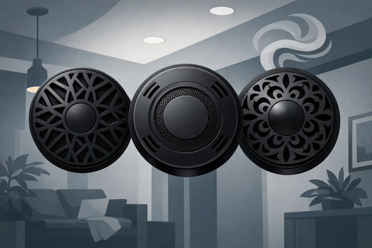 Black Decorative Smoke Detector Cover Ideas