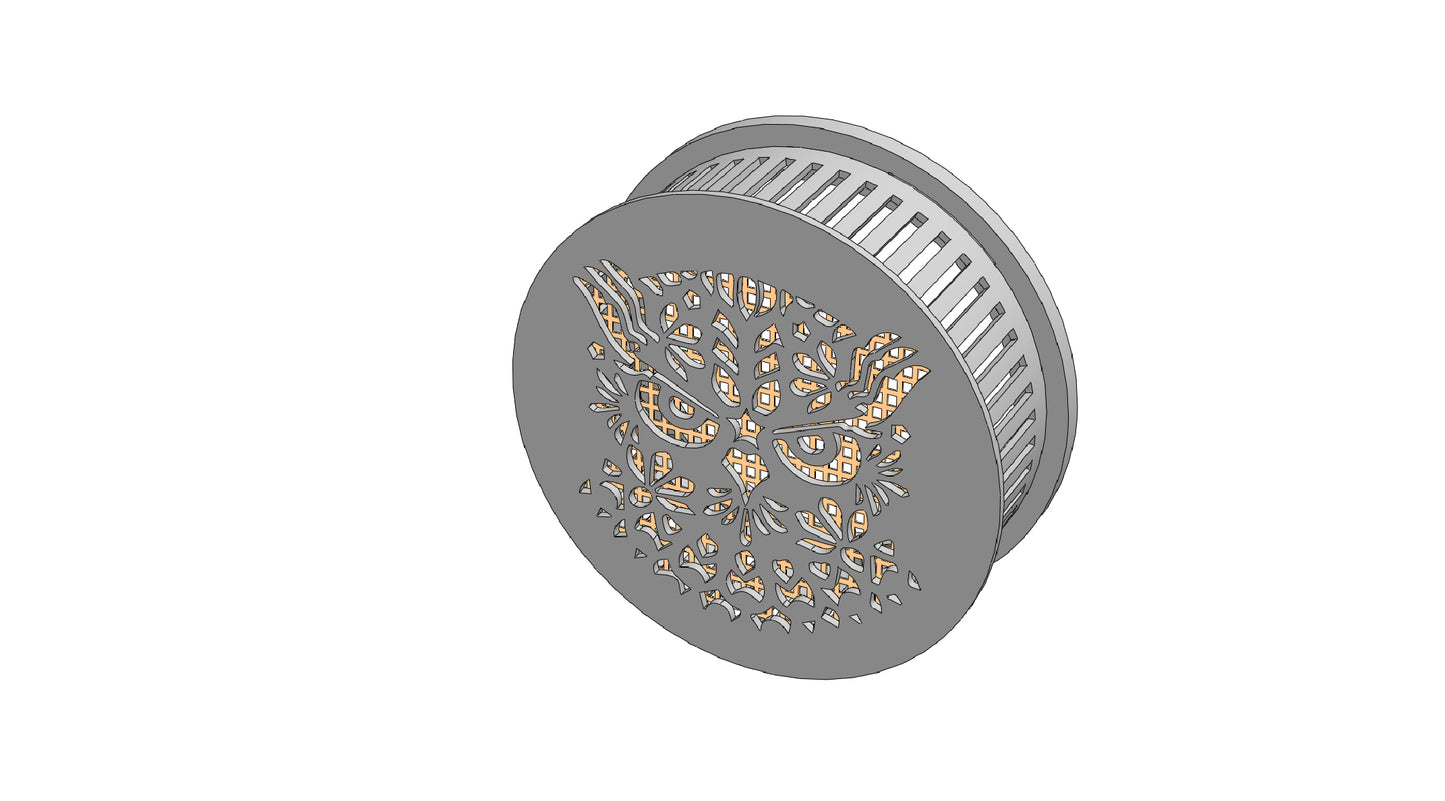 Decorative Smoke Detector Cover - Owl