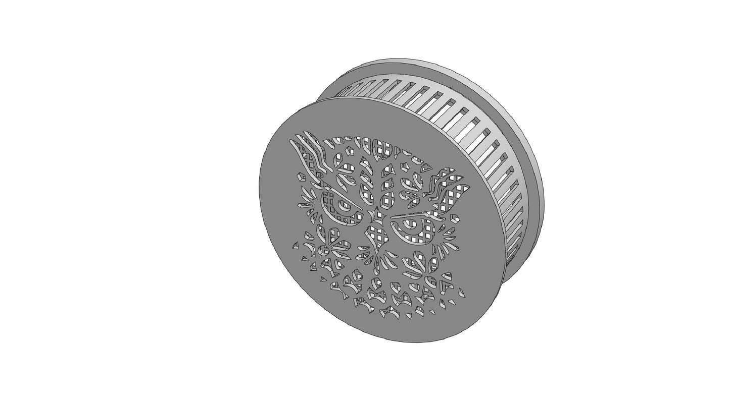 Decorative Smoke Detector Cover - Owl