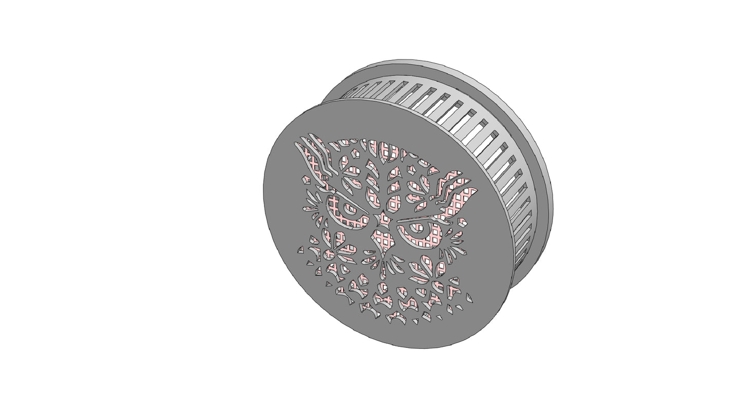 Decorative Smoke Detector Cover - Owl