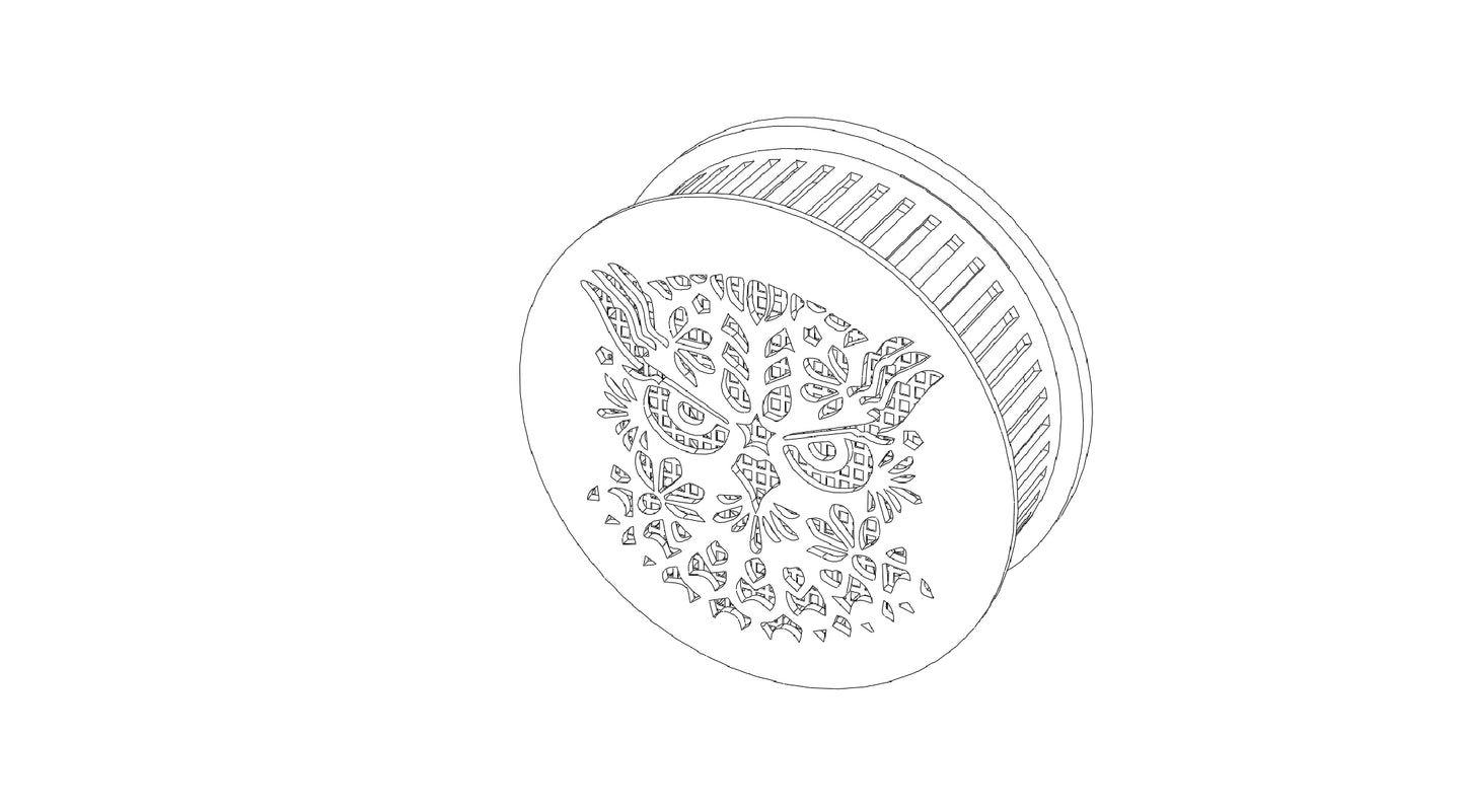 Decorative Smoke Detector Cover - Owl