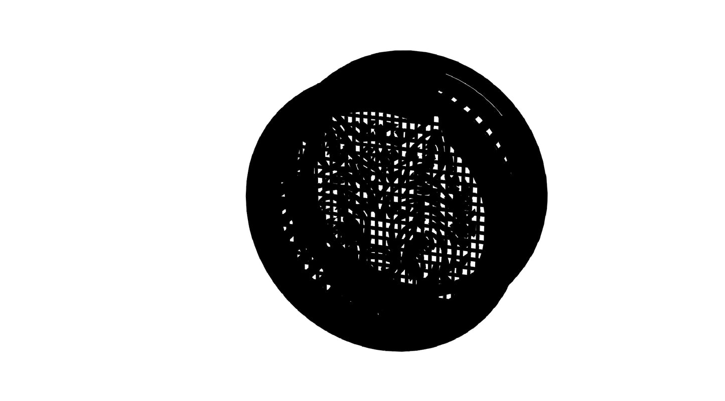 Decorative Smoke Detector Cover -Wolf