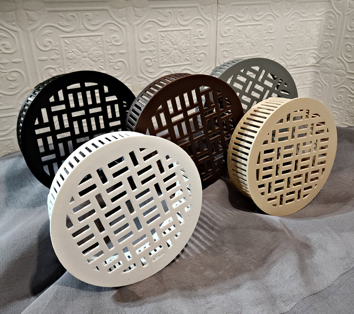 Decorative Thermostat/ Smoke Detector/ CO2 Cover - Art Deco